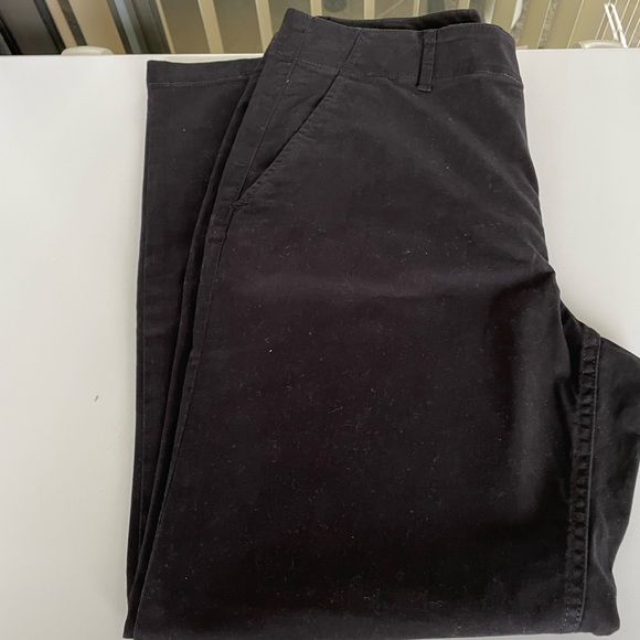 Loft perfect straight pant washed twill - Picture 3 of 6